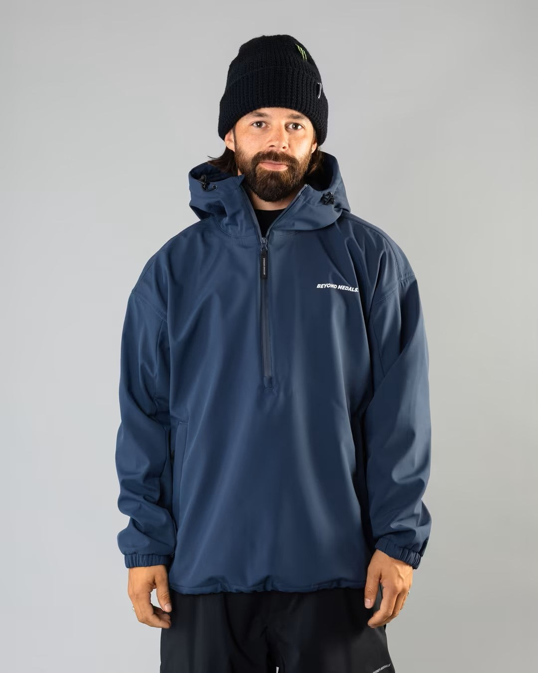 Softshell Halfzip -blue