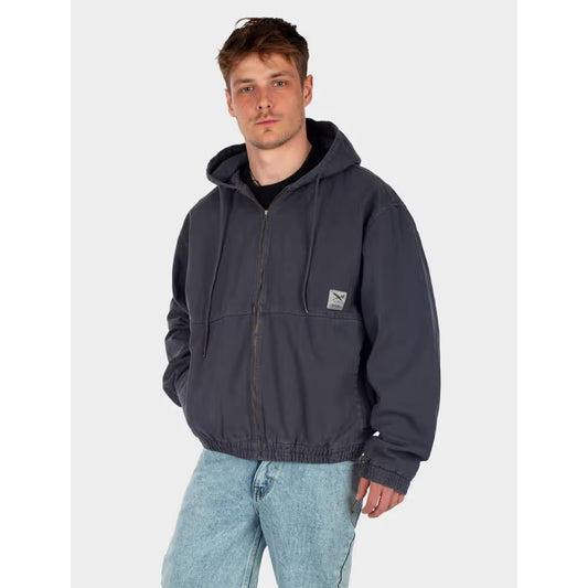 Nanolo Hood Jacket - Dark Steel