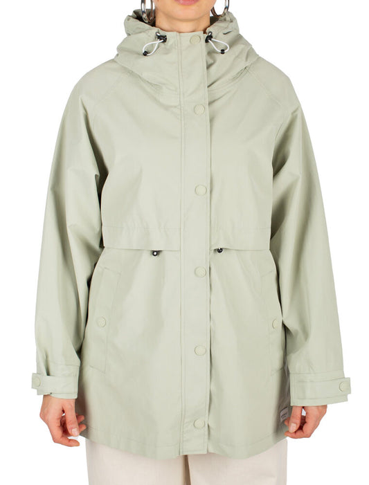 Kati Long Jacket - Light Sage
