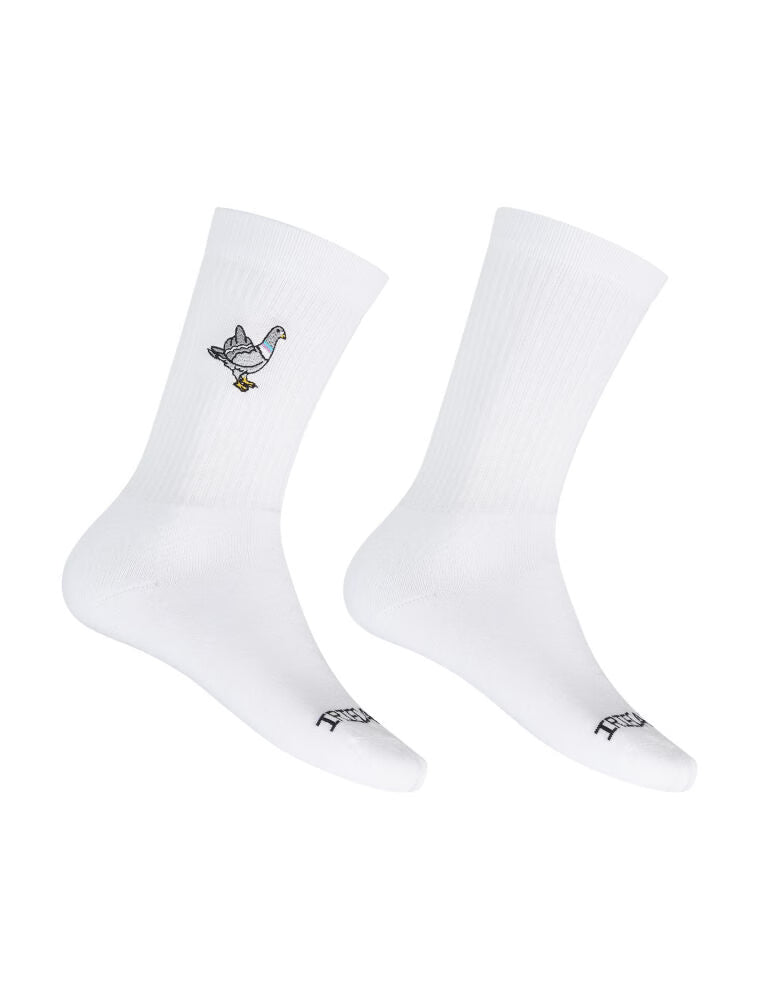 Pigeon Finger Socks WHITE