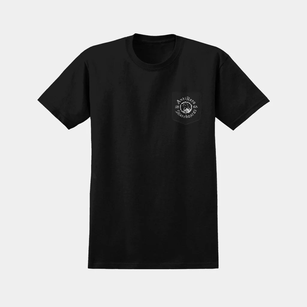 Pigeon Motion Tee * BLACK/WHITE
