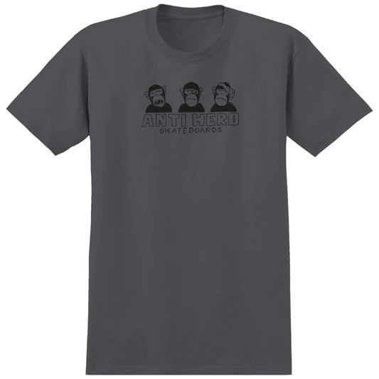 No Evil T-Shirt - ASPHALT