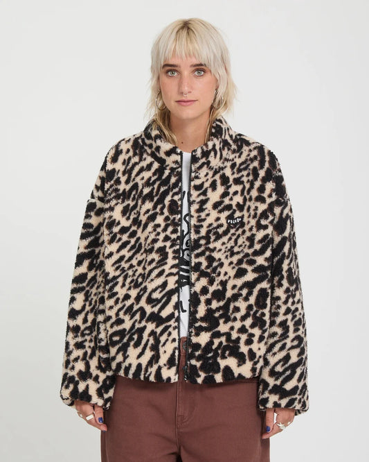 Wylding Out Sherpa - Animal Print