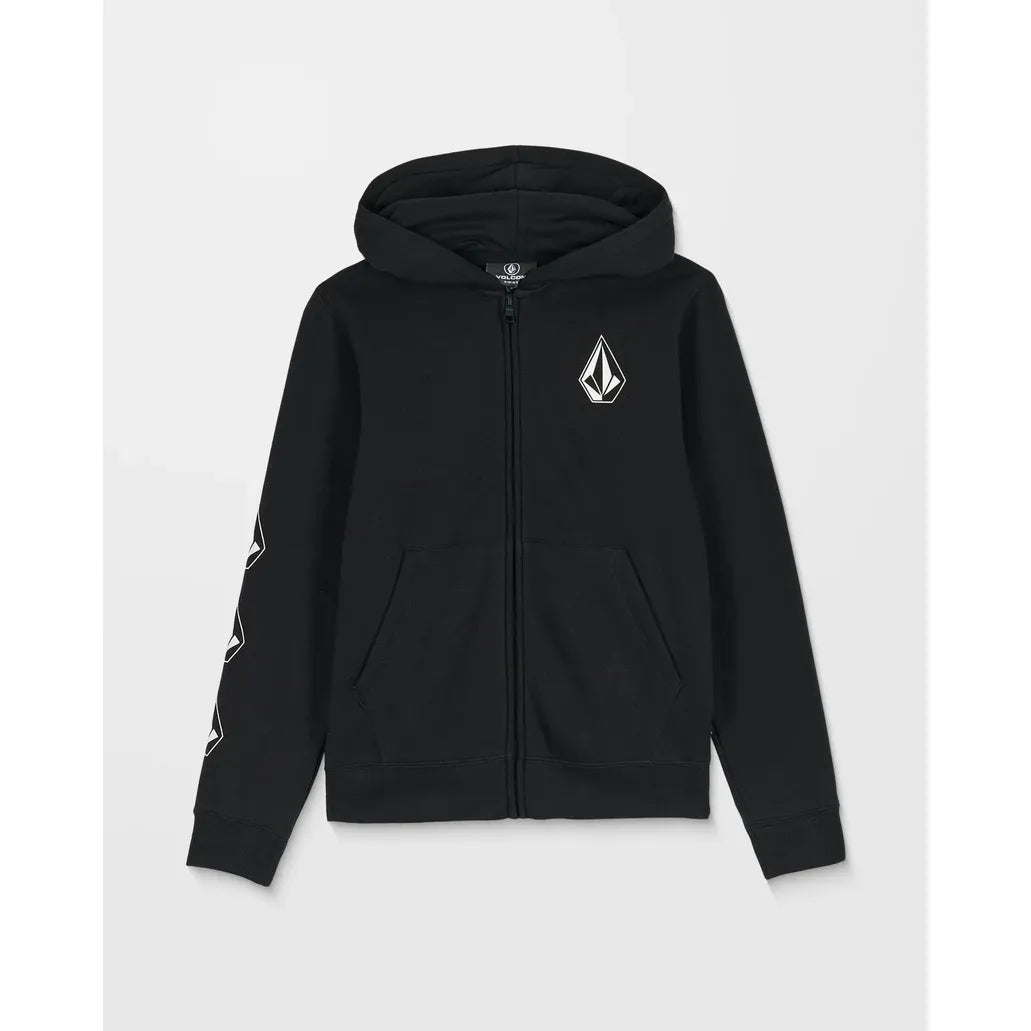 Iconic Stone Gid Zip * BLACK