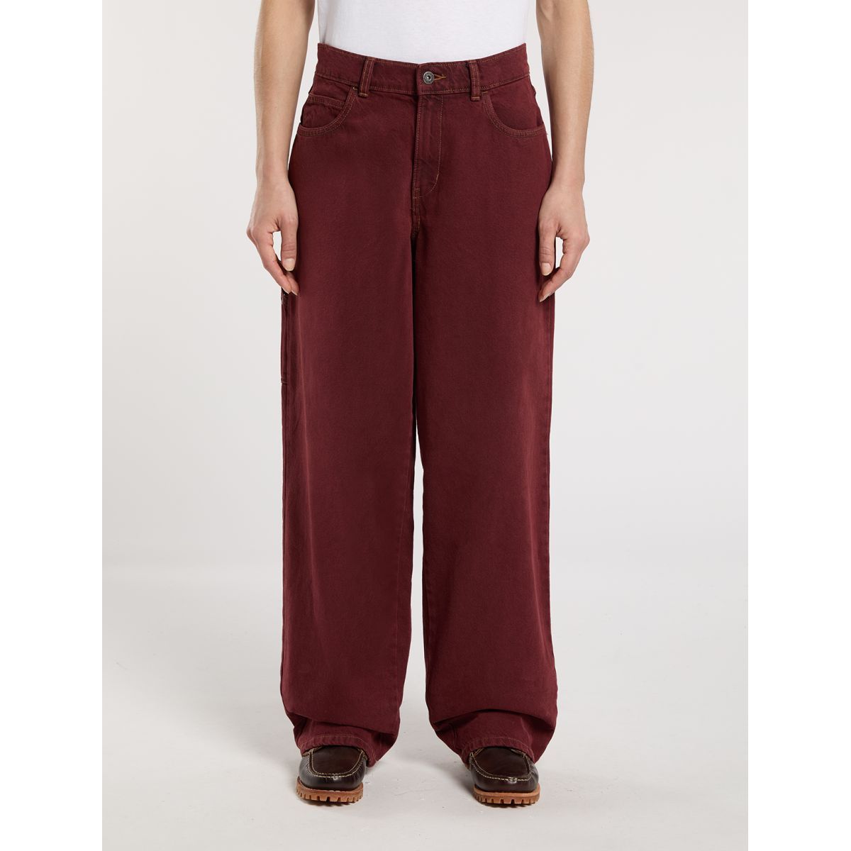 Herndon loose Jeans Burgund
