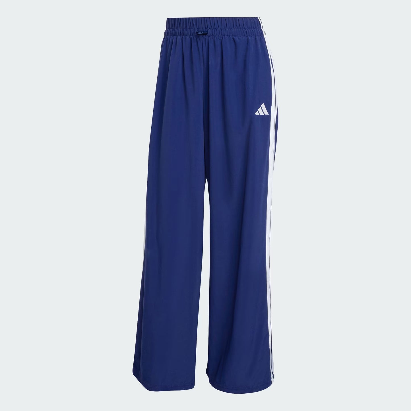 Essentials 3-Stripes Woven Parachute Pant - Blue/White