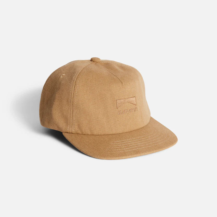 Washed Canvas Strapback light brown