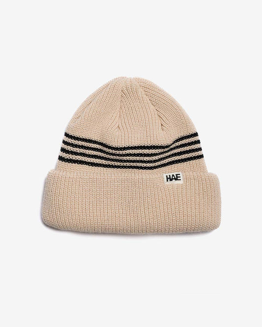 Pathfinder Beanie - BEIGE BLACK