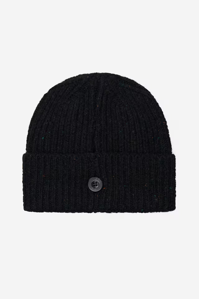 Anglistic Beanie - Speckled Black