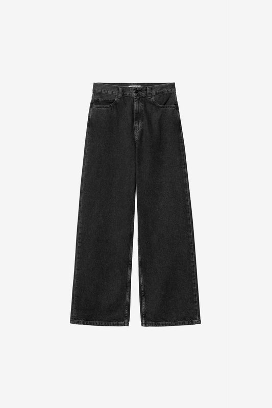W' Jane Pant - black dark used wash
