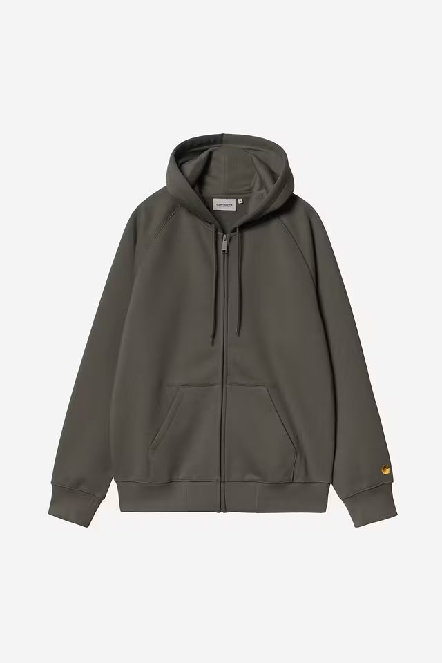 Hooded Chase Jacket SHUNGITE/GOLD
