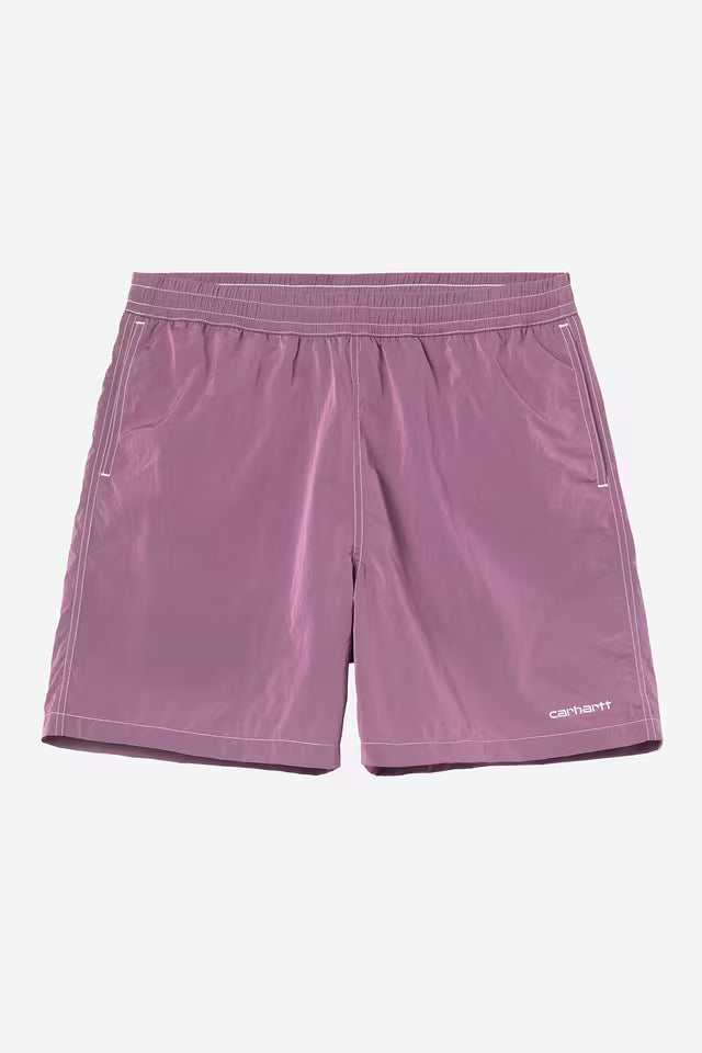 Canby Swim Trunks - Gentle Purple / White