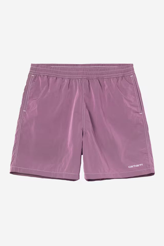 Canby Swim Trunks - Gentle Purple / White