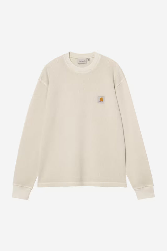 L/S Vista Waffle T-Shirt - Fleur De Sel