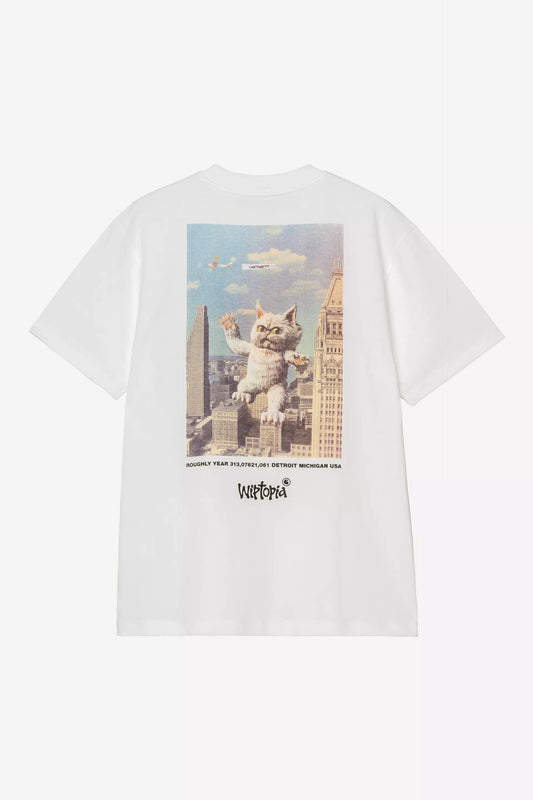 W' S/S Wiptopia T-Shirt * WHITE
