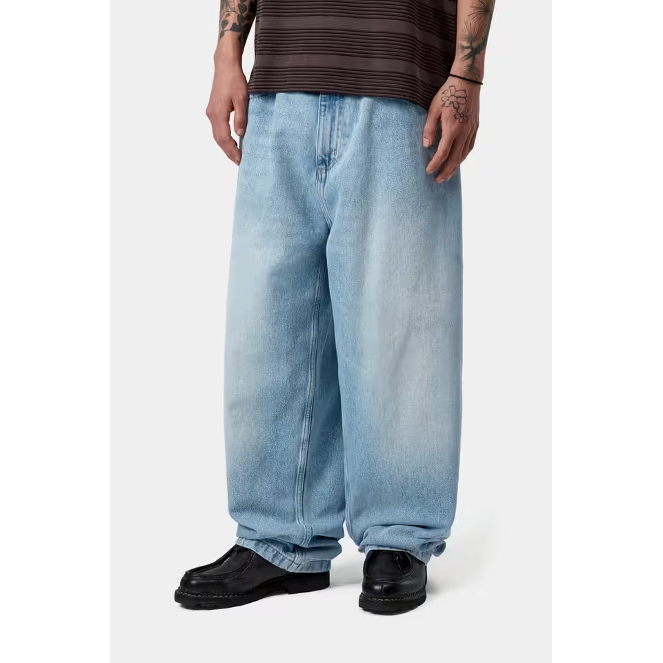 Brandon Pant BLUE HEAVY WORN BLEACHED