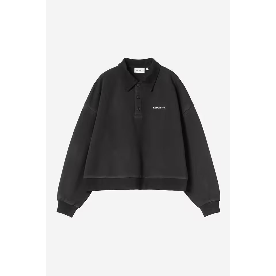 W' Brenta Polo Sweat - Black / White