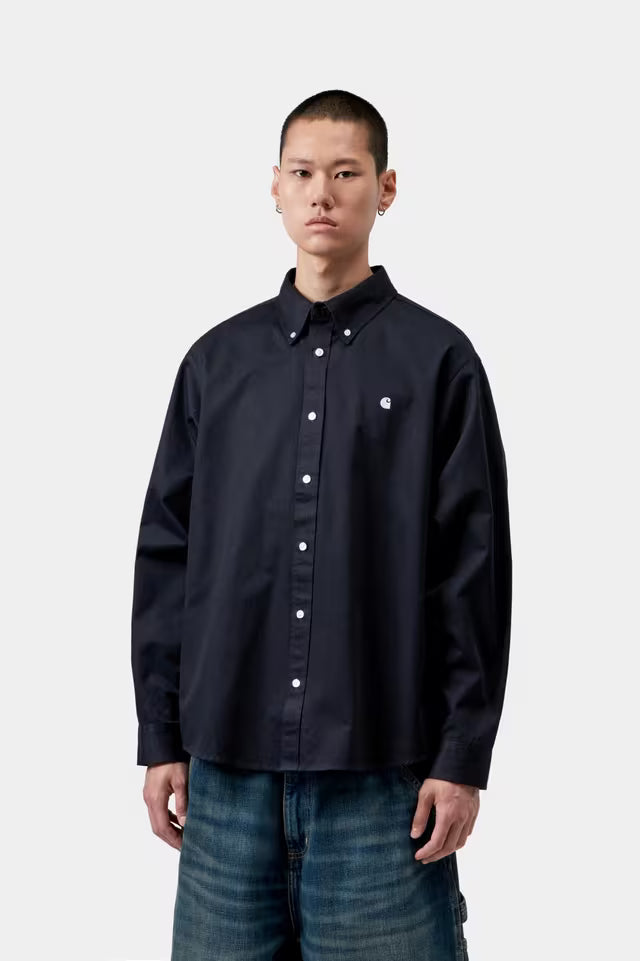 L/S OG Madison Shirt - Dark Navy