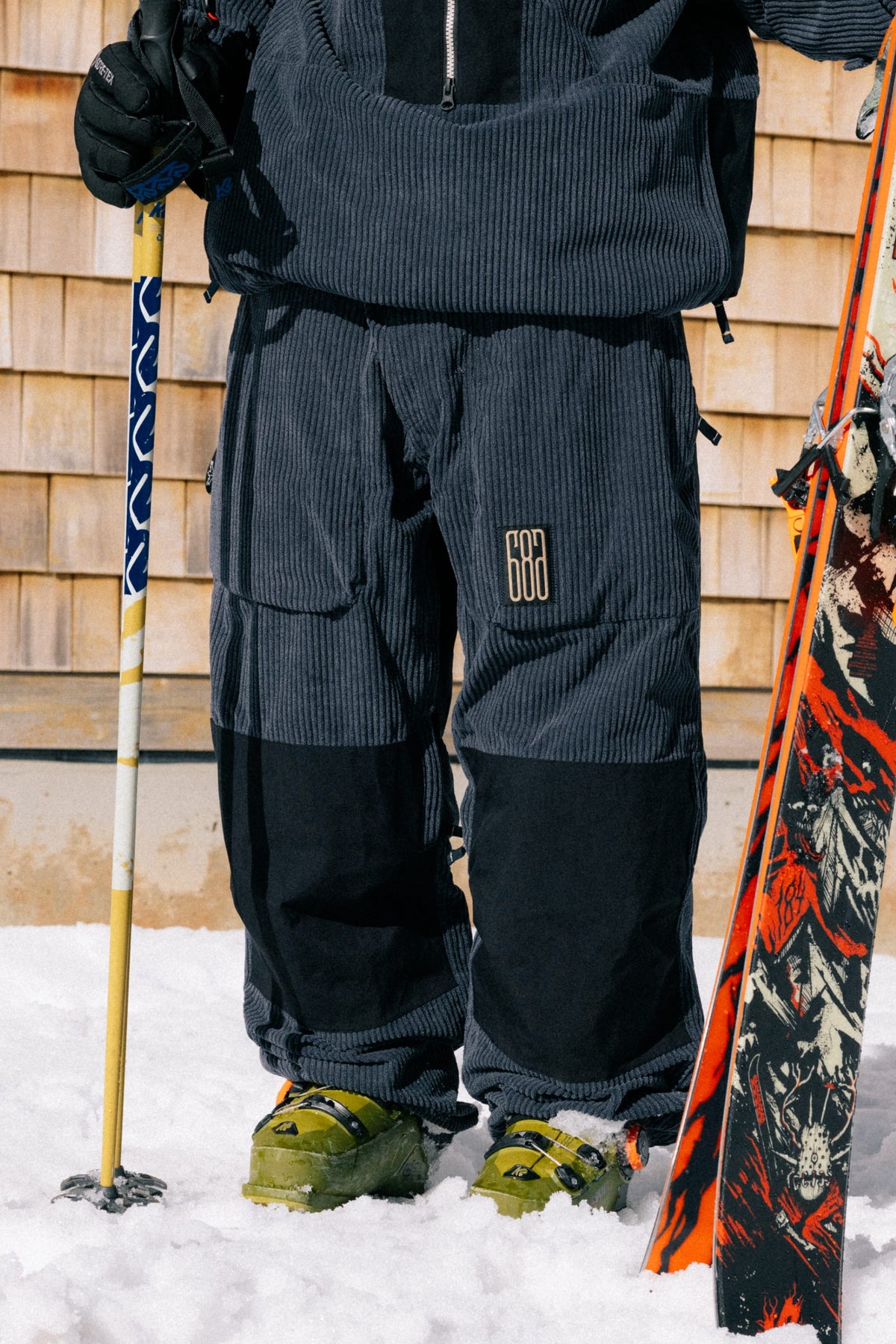 2.5 L Ghost Pant NAVY WIDE WALE CORDUROY