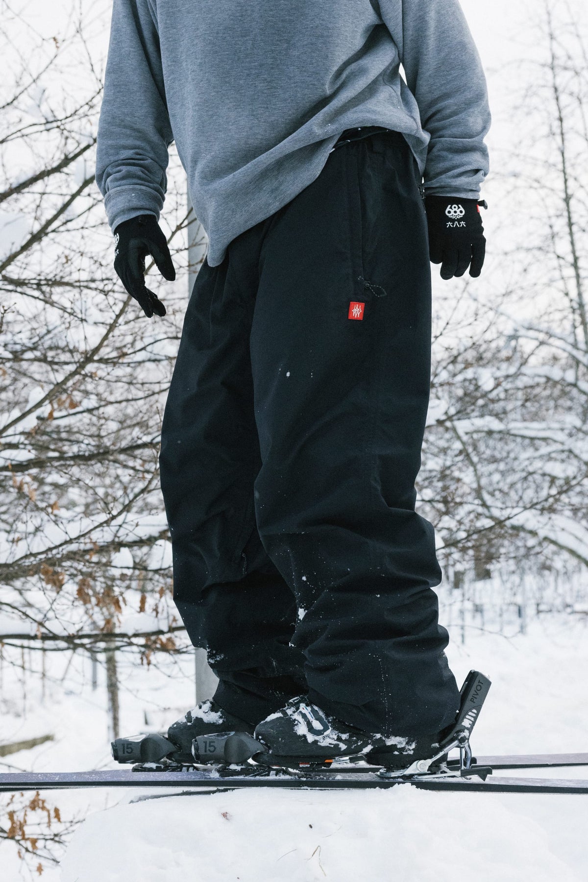 686 DOJO  SHELL PANT BLACK