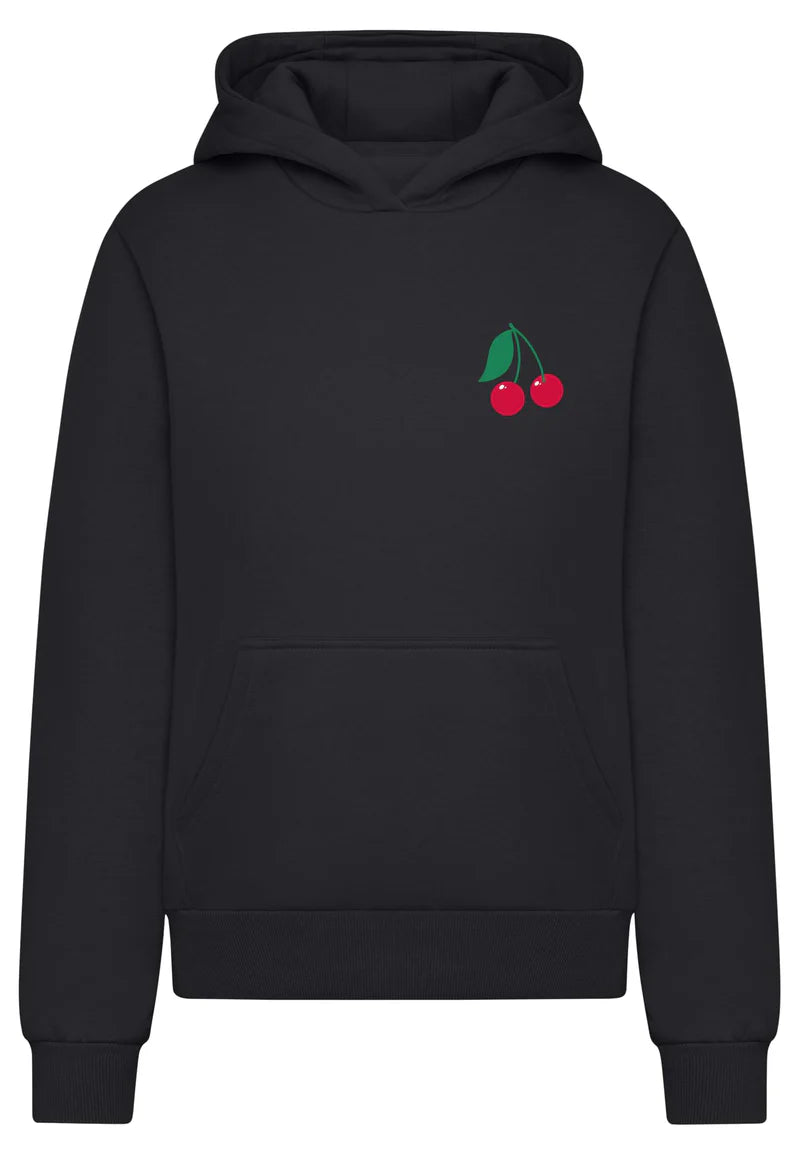 Cherry Blossom Ladies Fluffy Hoody