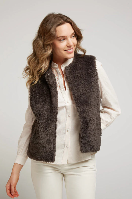 Weste Roxanne - Braun