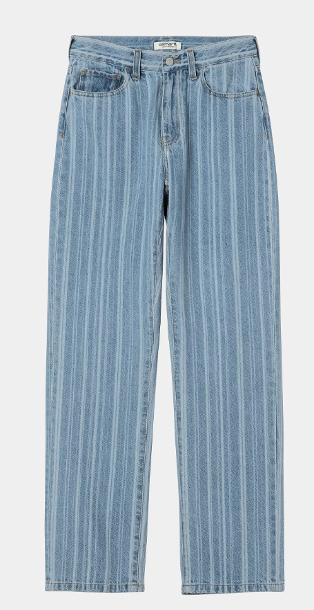 W' Rylan Pant RYLAN STRIPE/BLUE STONE BLEACHED