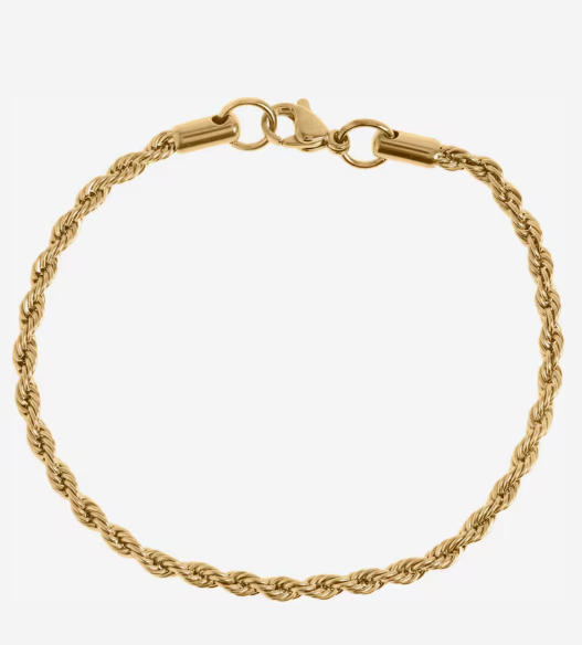 Eden - Twisted Chain Bracelet Stainless Steel * GOLD