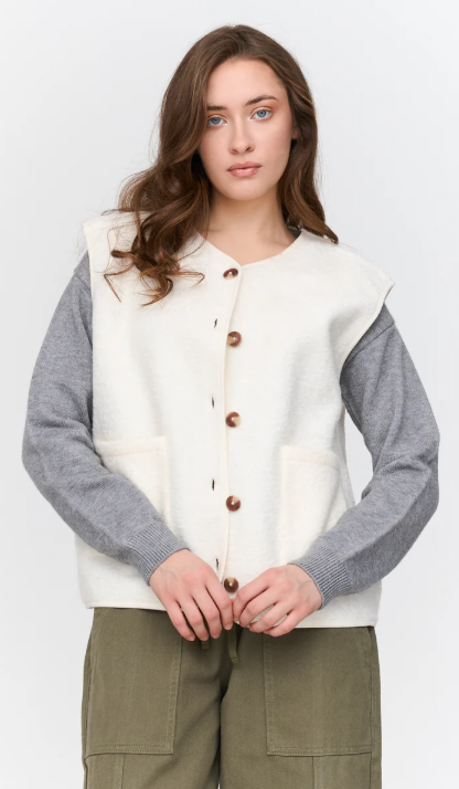 Vest 90511B * WHITE