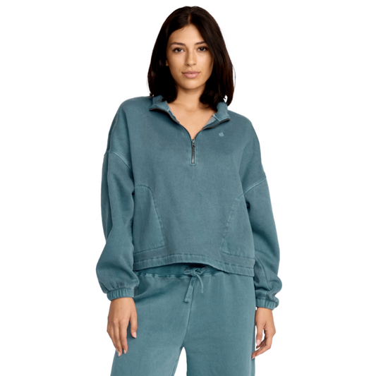 Stone Soft Quarter Zip EMERALD GREEN
