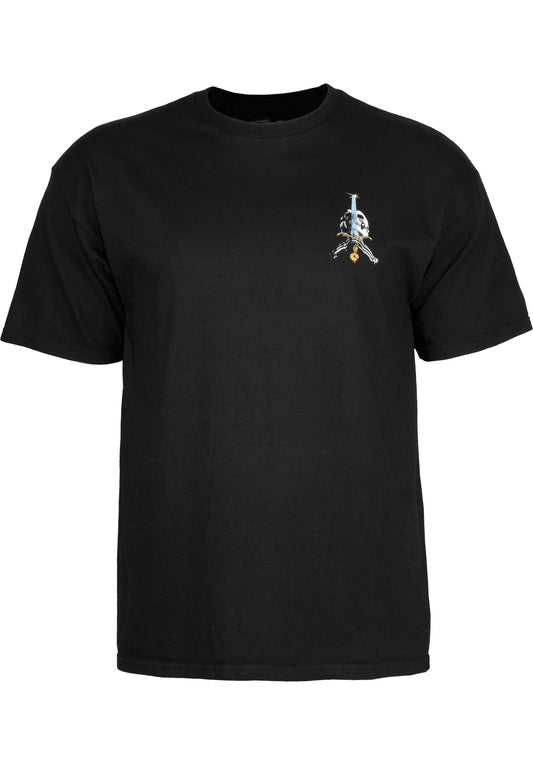 Powell Peralta Skull&Sword T-Shirt * BLACK