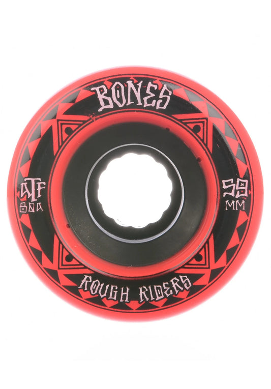 Bones ATF Rough Riders Runners 80A 56MM red
