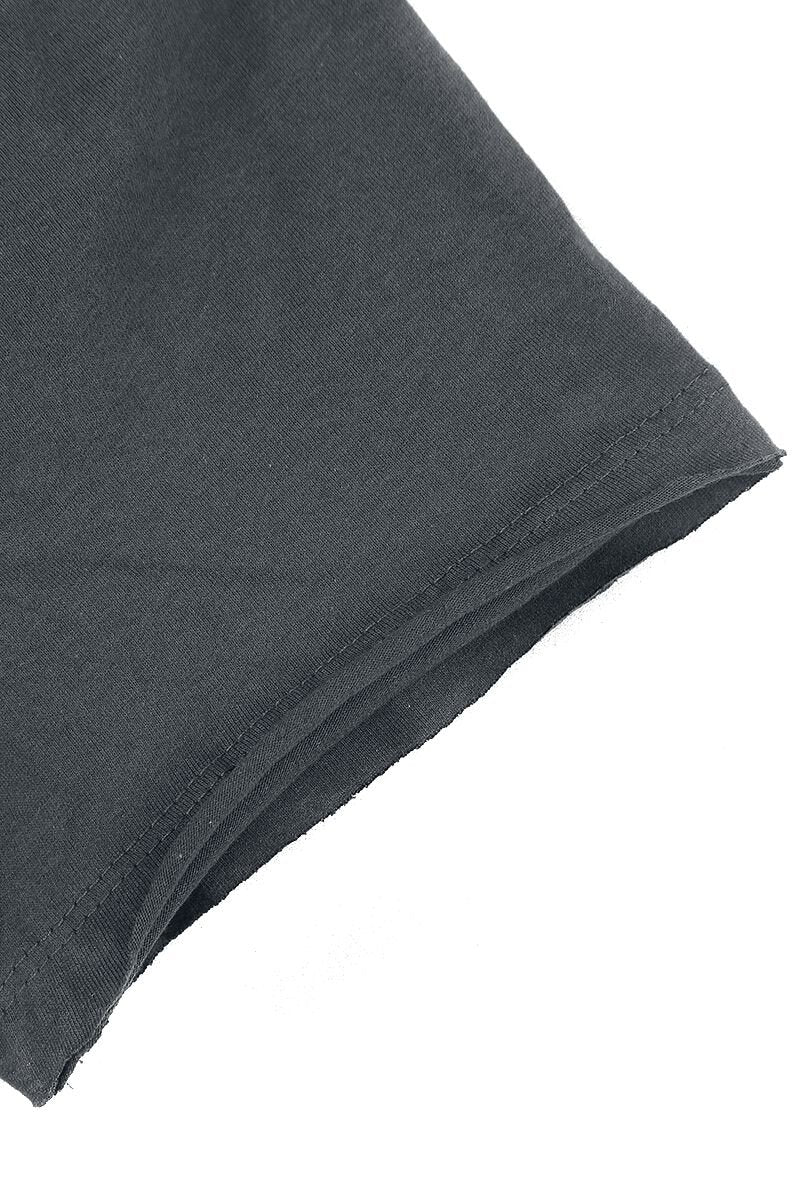 The Rolling Stones Tongue Era T-Shirt - charcoal
