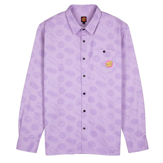 McCoy Donut Dog Shirt - digital lavender