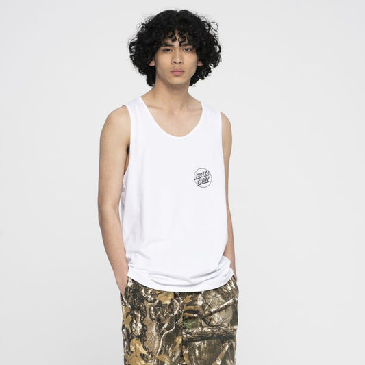 Screaming Hand Vest - white