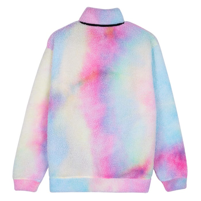 Sydney Sherpa Fleece - pastel tie dye