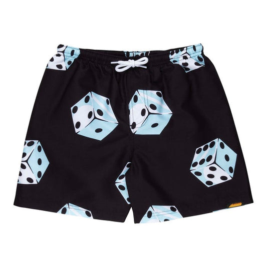 Youth Big Dice Swimshort - Black