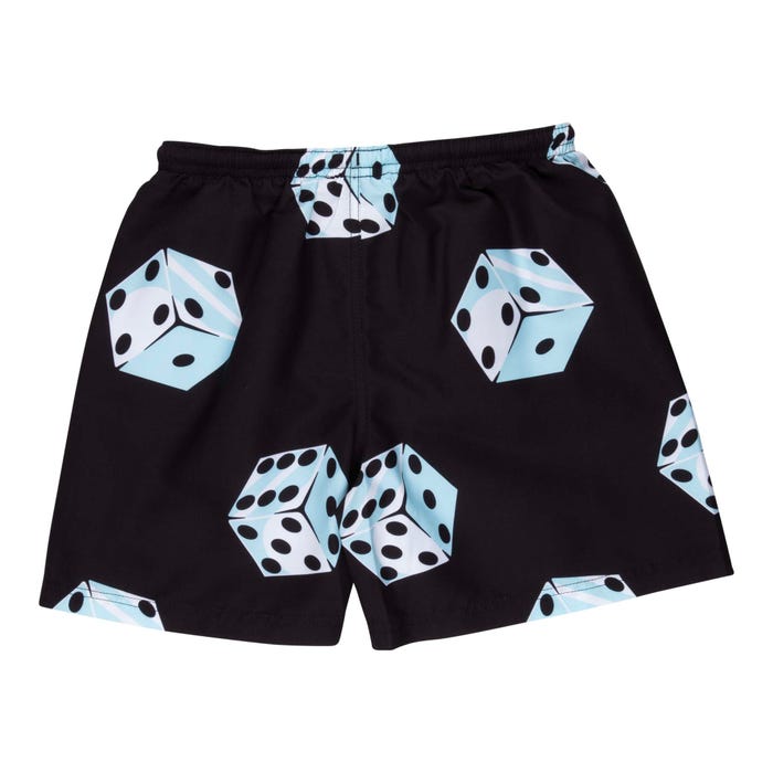 Youth Big Dice Swimshort - Black