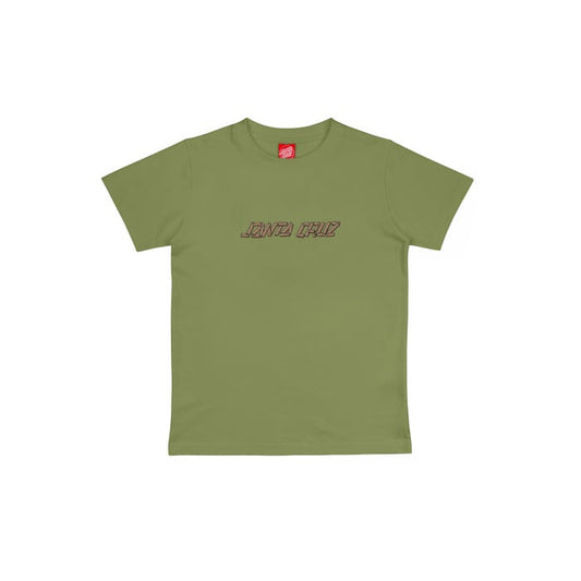 Youth Screaming Grizzly TShirt - Iguana