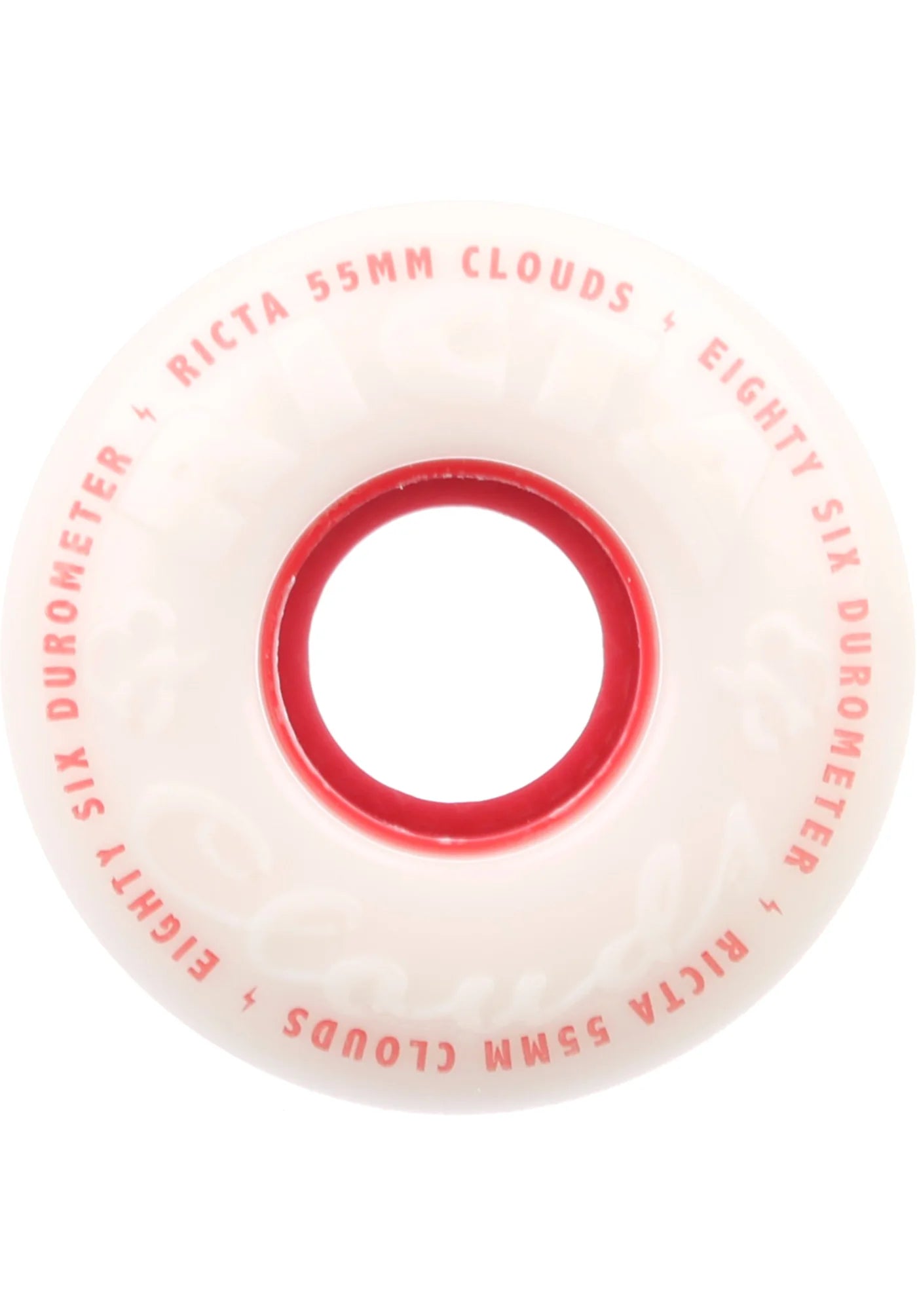 Ricta Clouds 86 A WHITE-RED
