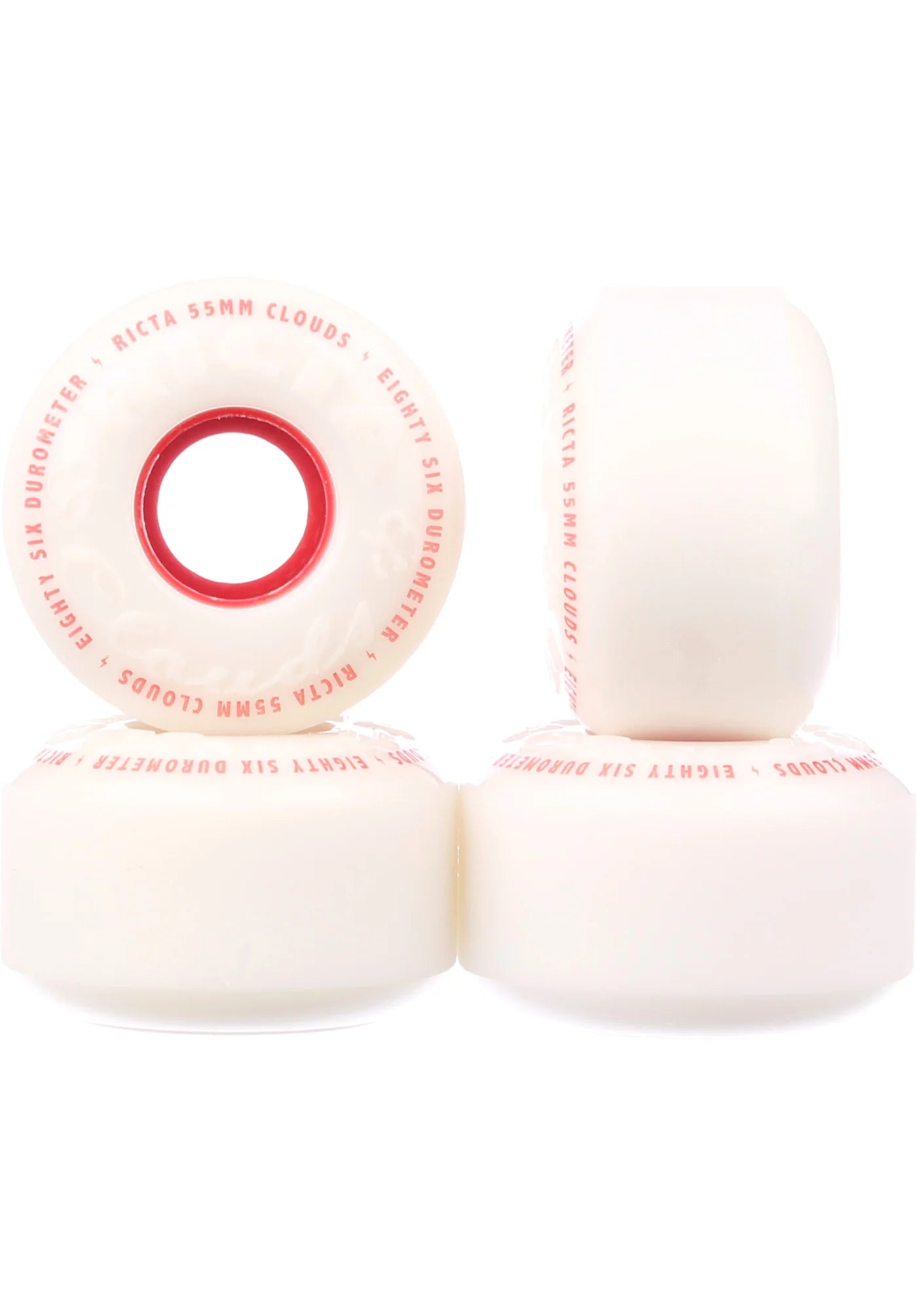 Ricta Clouds 86 A WHITE-RED