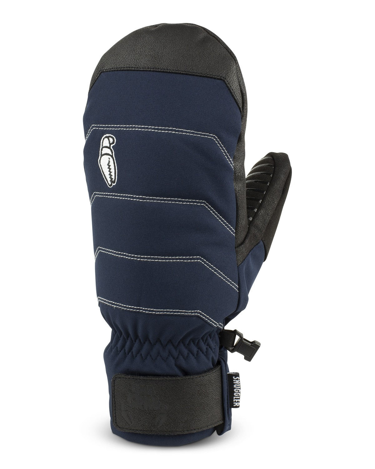 Snuggler Mitt - navy contrast