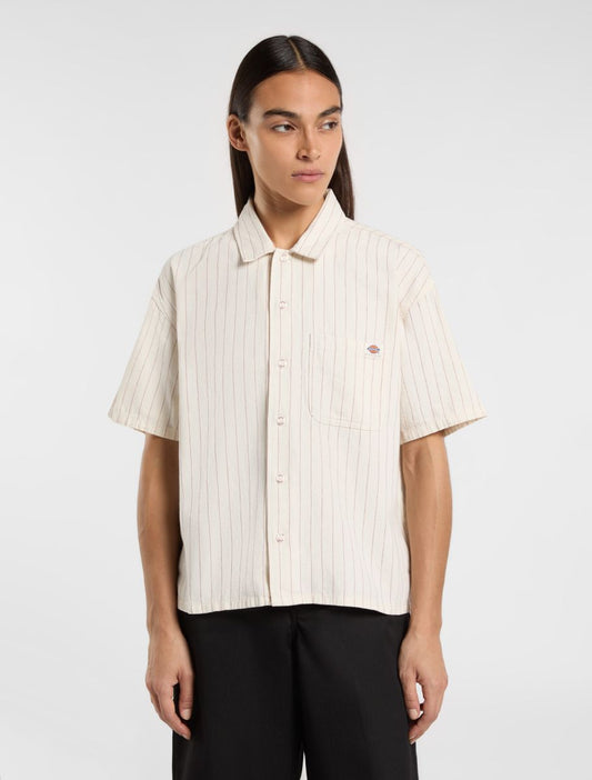 Service Kurzarm-Hemd - Beige