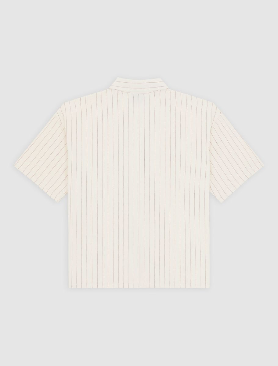 Service Kurzarm-Hemd - Beige