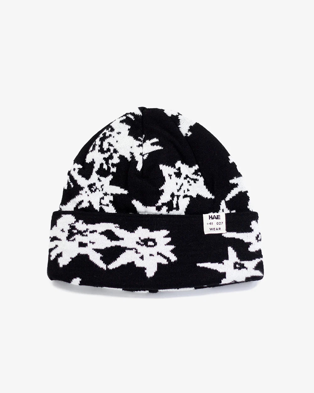 Edelweiss Beanie Black