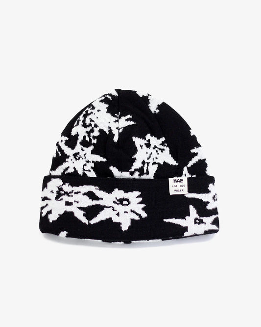 Edelweiss Beanie Black
