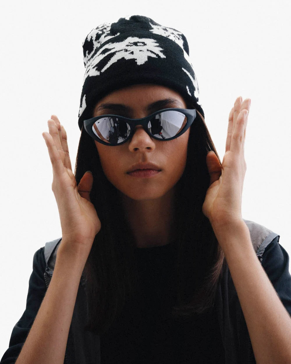Edelweiss Beanie Black