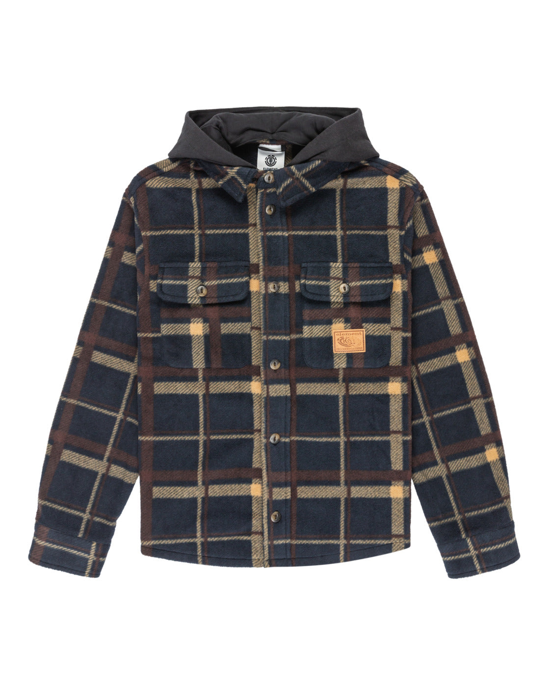 Polar Hooded Overshirt Youth CTF3 Java Check