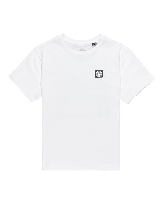 Joint Texture T-Shirt Kids - Optic White