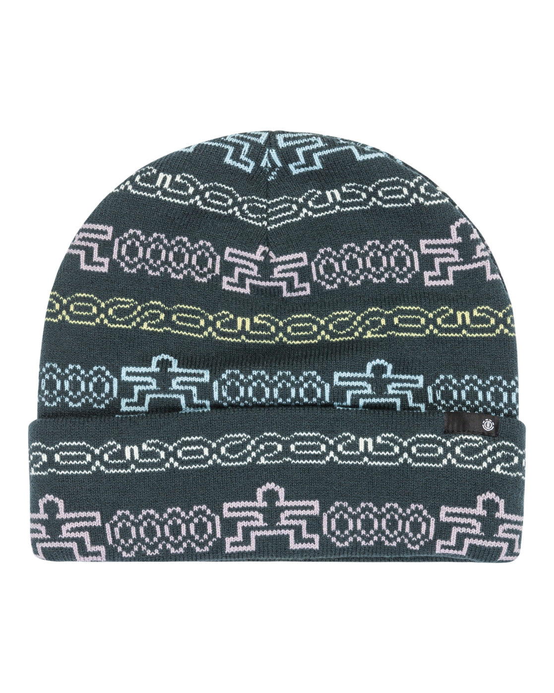Mid Icon Beanie Jaquard BTG6 4 Weels for Unity Blue